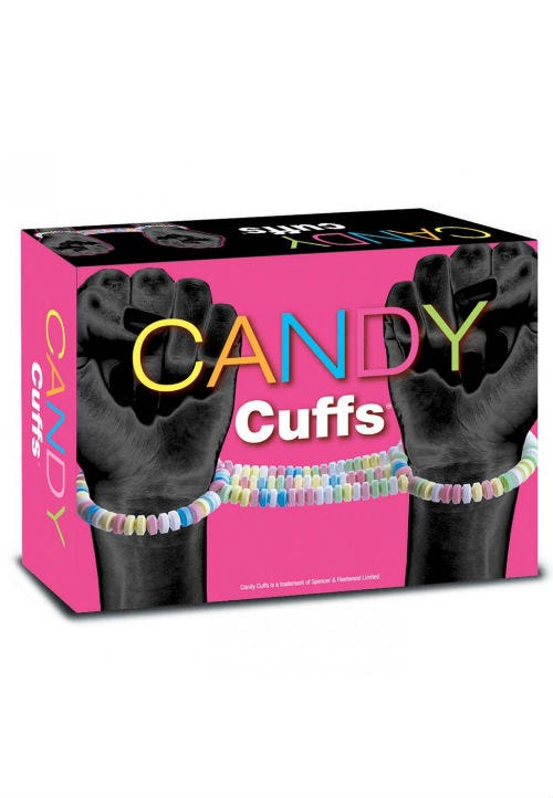 Menottes Bonbon Comestibles