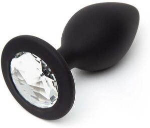 Plug Anal Bijou Shine Bright Medium Noir