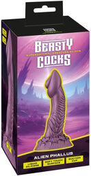 Gode Alien Phallus en silicone liquide doux et flexible