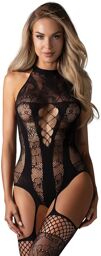 F240 Bodystocking - Noir Noir