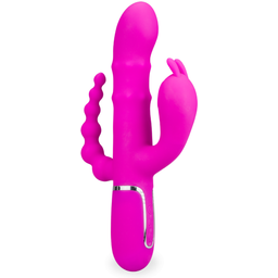 Vibromasseur rabbit triple stimulation Garden-Party