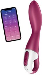 Heated Thrill Vibromasseur Point G Connecté Bordeaux