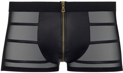 Boxer Zip Noir