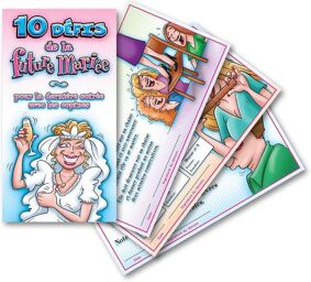 Coupons Défis de la Future Mariée Bleu