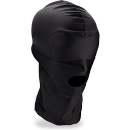 Cagoule BDSM occultante avec ouverture buccale