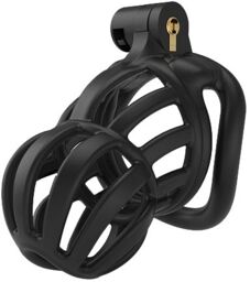 Cage de chasteté Narra 8 x 3.6cm Noir