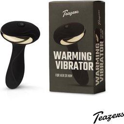 - Vibromasseur anal chauffant - Noir