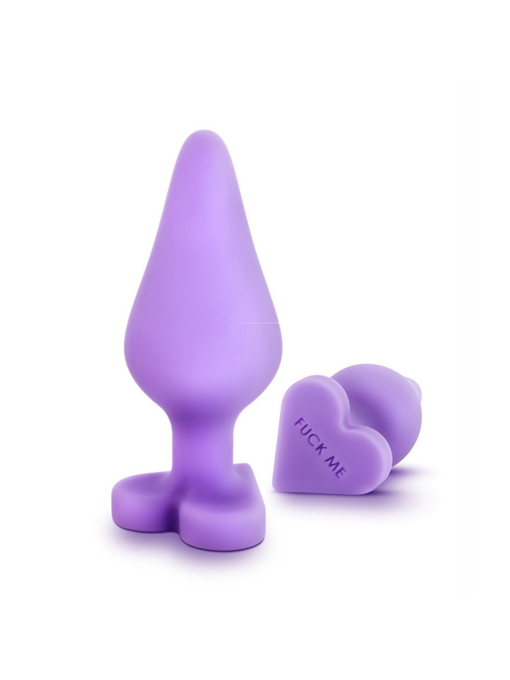 Plug anal silicone Fuck Me Naughtier Candy Heart