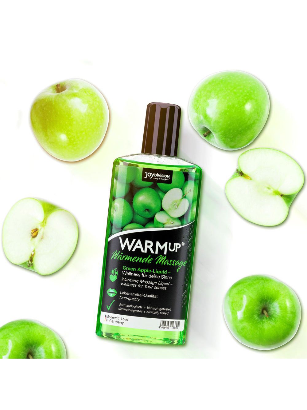 Huile de massage chauffante WARMup pomme 150 ml