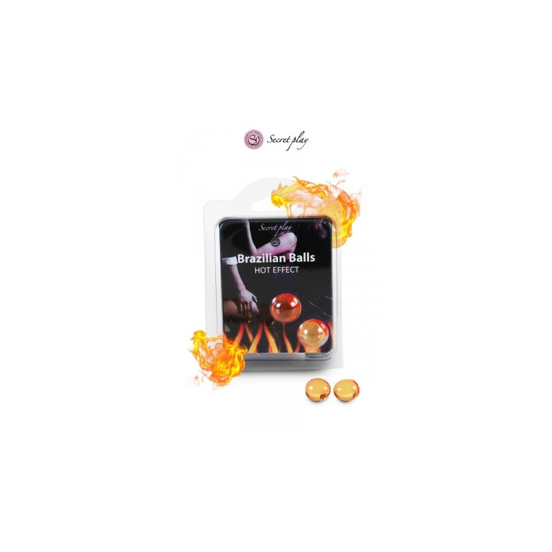 2 Brazilian Balls effet chaleur