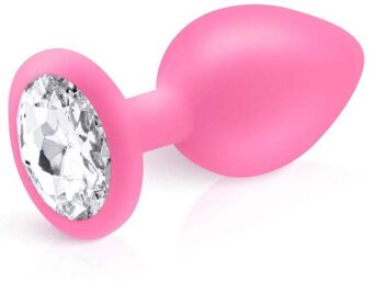 Plug Anal Silicone Bijou Cloud L Rose