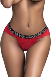 Mapalé String en dentelle rouge VENDREDI Rouge