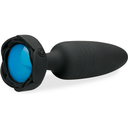 Bijou anal silicone vibrant va-et-vient et lumineux Lumea
