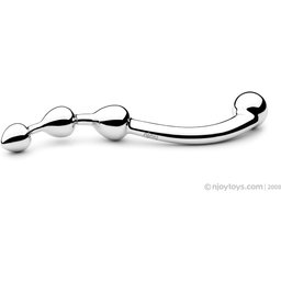 Fun Wand - Dildo G-Spot/Prostate - Argent