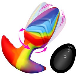 - Plug Anal Rotatif et Vibrant - 9,9 cm