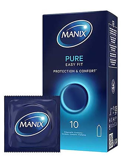 Préservatifs Pure Easy Fit x10