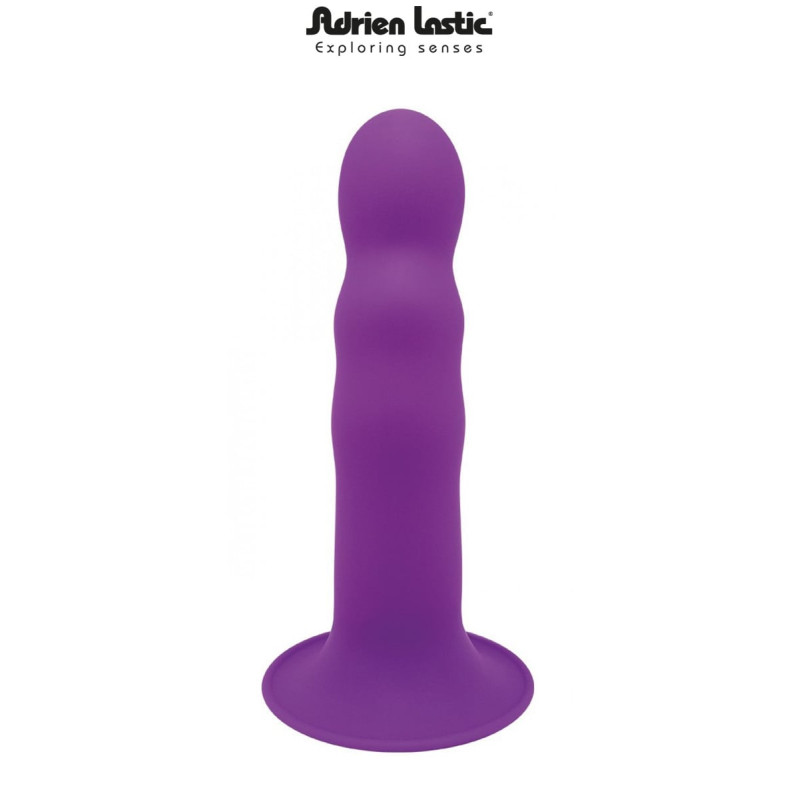 Gode ventouse double densité Hitsens 3 - violet