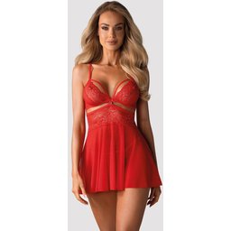 - Babydoll Set - Rood