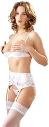 Ensemble Sexy Blanc ouvert Blanc