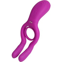 Dual Fun Anneau Pénien pour Couples