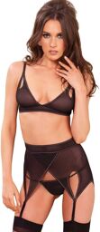 Ensemble 3 pièces maille - Vixen 81468 Noir
