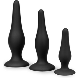 Trio plugs noirs