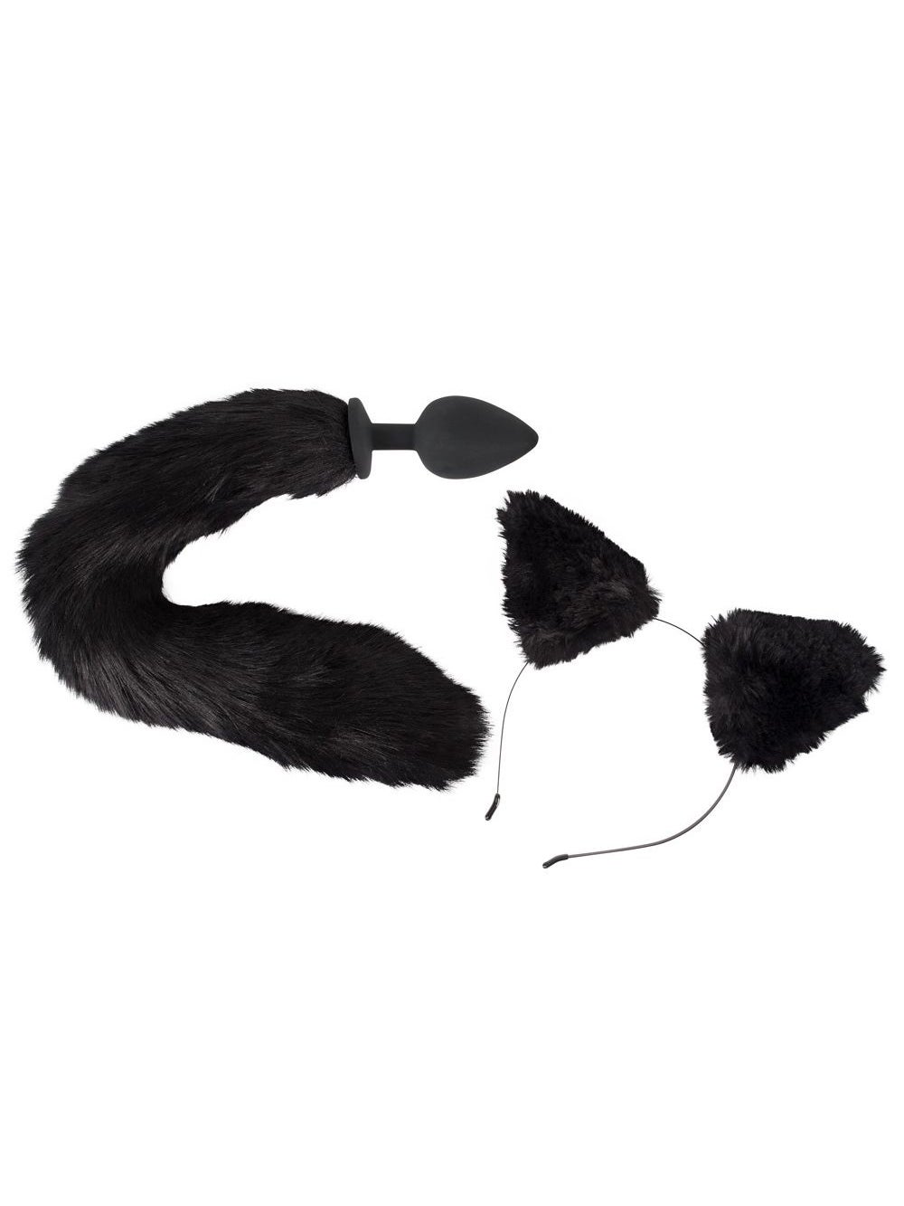 Kit plug anal queue et serre-tête chat