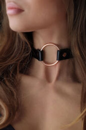 - Collier ras du cou - Noir