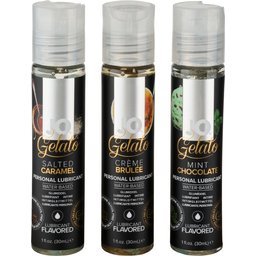 Tri Me Gelato Ensemble de Lurifiants Aromatisés à Base d'eau 3 x 30 ml