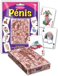 Jeu de Cartes Pénis Rose