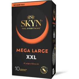 Préservatifs Skyn XXL Mega Large