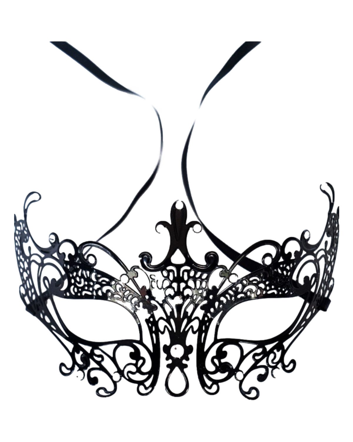 Masque Venitien Métal et Strass