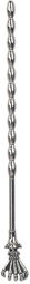 Tige d'urètre en métal Skeleton S 15cm - Diamètre 6mm