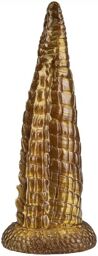 Gode monster Dicknosaur S 18 x 5cm Doré