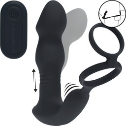 Stimulateur Prostatique Multi Fonctions Télécommandé avec Cockring