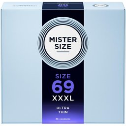 MISTER.SIZE - XXXL Préservatifs Ultra Fins - 36 Pièces