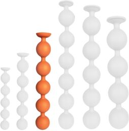 Boules anales BULBY BUTT L 36 x 5.7 cm Orange