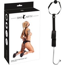 Kit Bondage Bâillon Menottes Crochet Anal