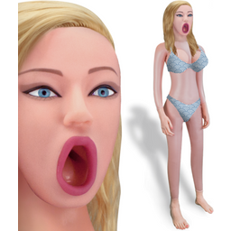 Poupée gonflable blonde yeux bleus Thelma