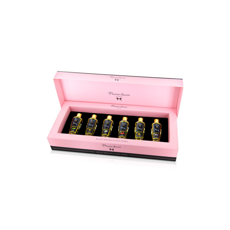 Coffret 6 huiles de massage sèches