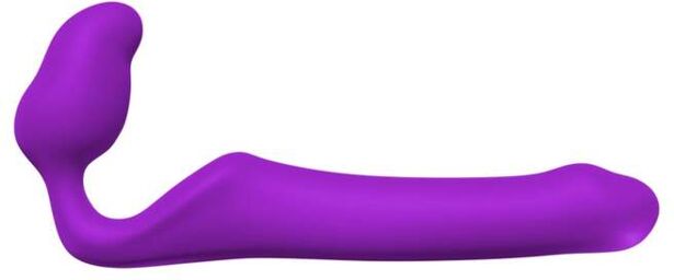 Gode ceinture sans harnais Queens M Violet