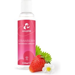 - Lubrifiant à base d'eau à la fraise - 150 ml