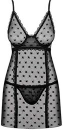 Nuisette Dentelle Astralya Noir
