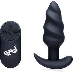 Plug Anal Vibrant 21X Swirl Télécommandé