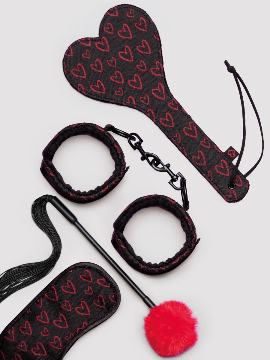 Kit bondage Hearts Desire 4 pièces de Lovehoney