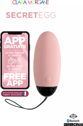 Oeuf Vibrant My Vibrating Secret Egg + APP - Rose Pastel