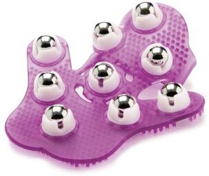 Gant de Massage avec Billes Violet