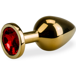 Bijou anal rosebud doré M 88g - 6 coloris