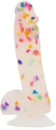 Godemiché confetti Party Marty - 19 cm
