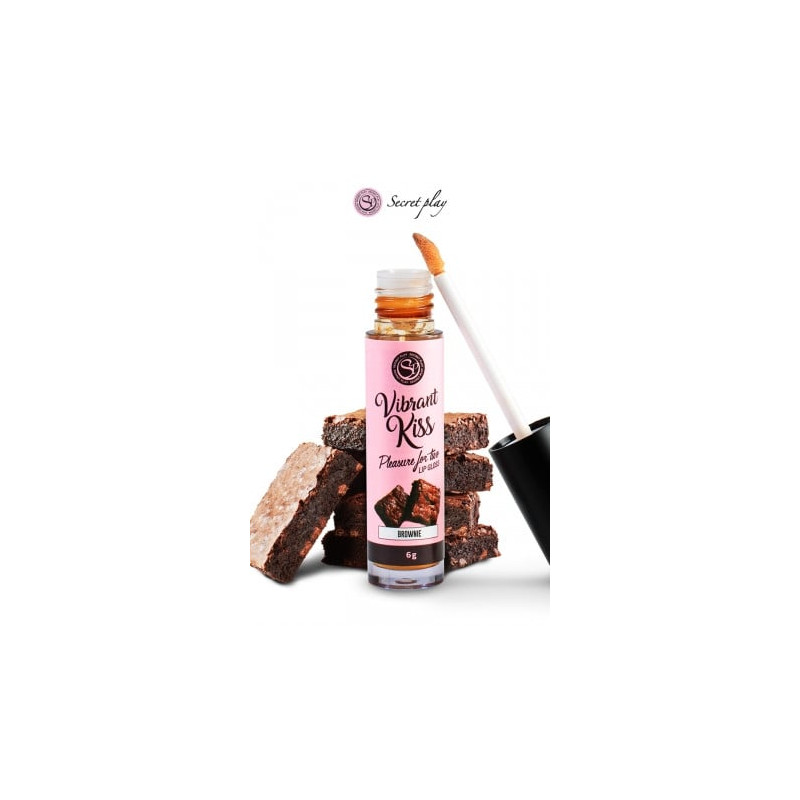 Brillant à lèvres stimulant - brownie